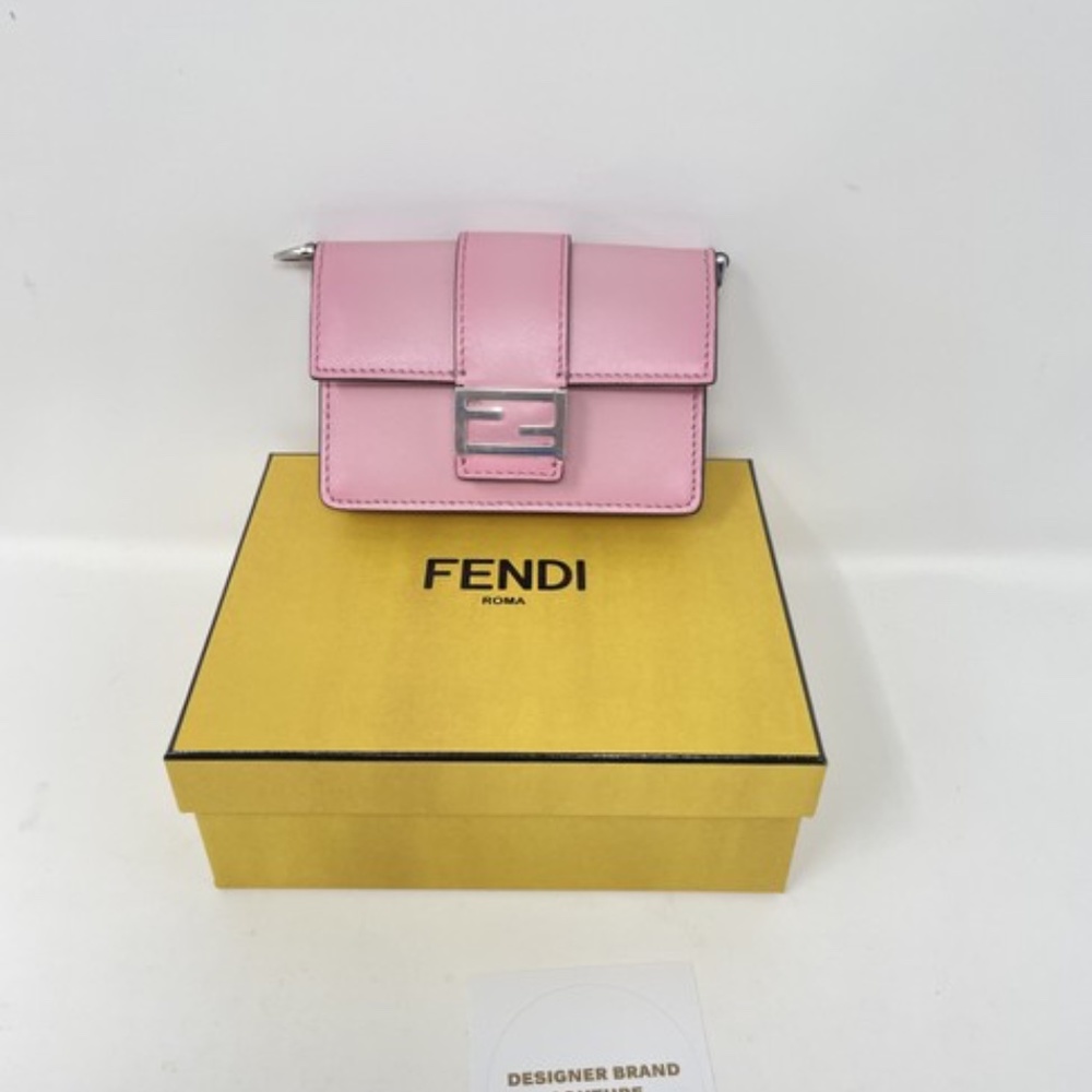 Brand New Fendi Micro Pink Baguette - Picture 2 of 7